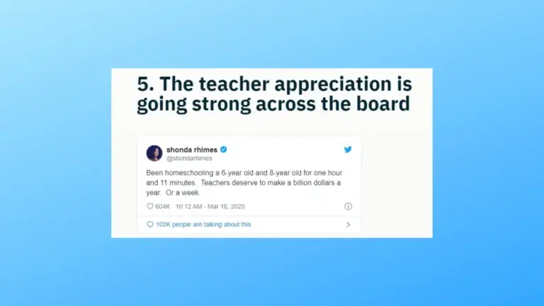 Shonda Rhimes gives a shout out to teachers for their hard work