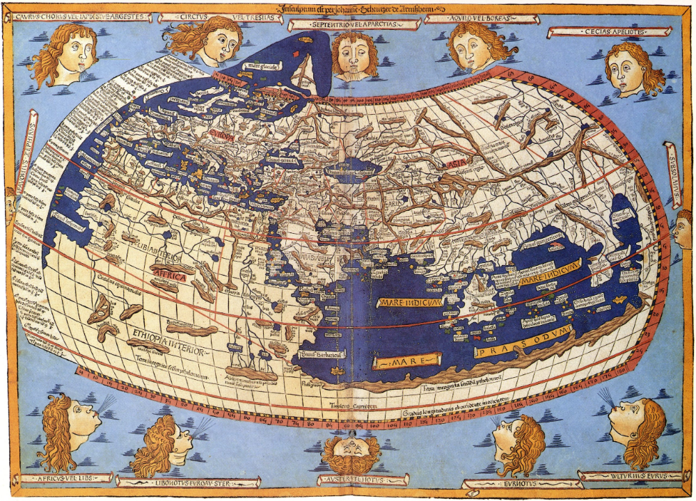 Ptolemy world map