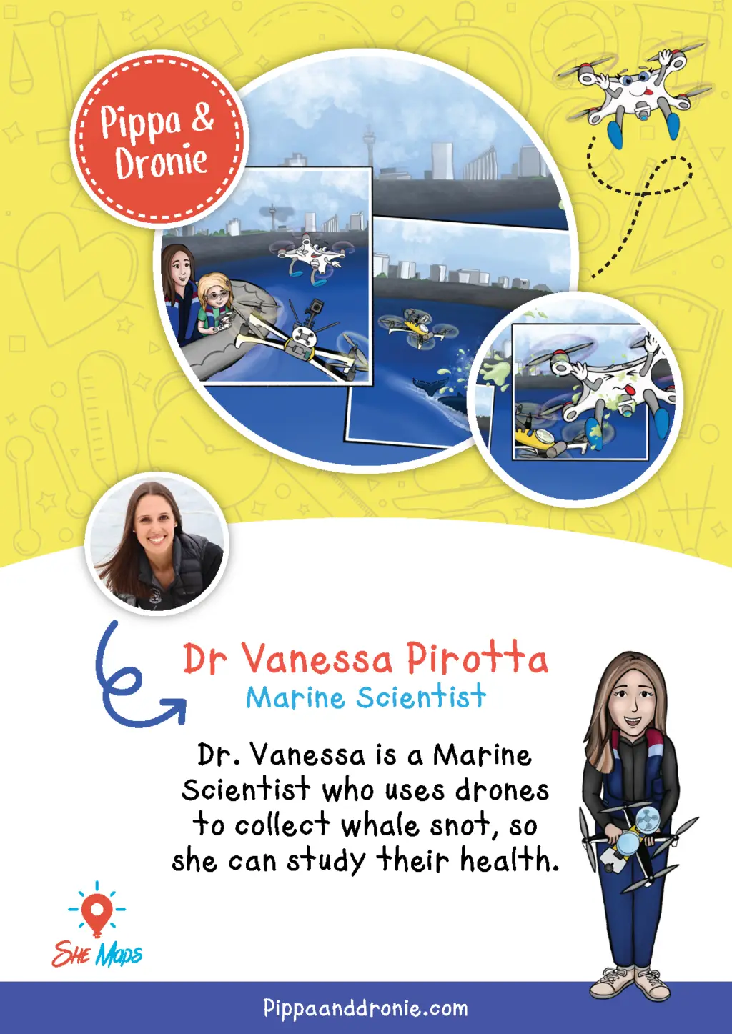 She Maps pippa & dronie a4 poster all web page 4