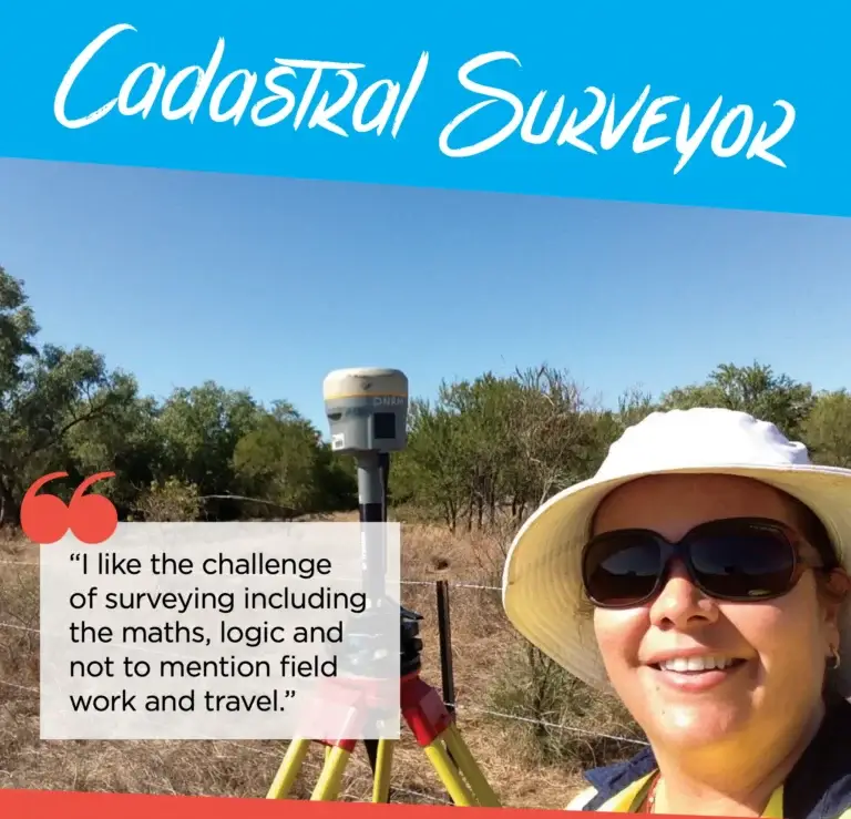 a banner photo displaying a direct quote from surveyor Jemma Picco