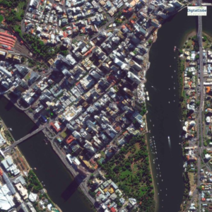 Brisbane aerial view