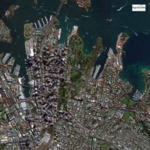 aerial photo of Sydney harbour during the day