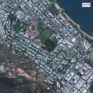 Townsville satellite image she maps