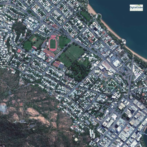 Townsville satellite image
