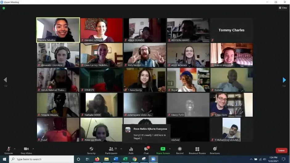 university based mapping clubs virtual meeting