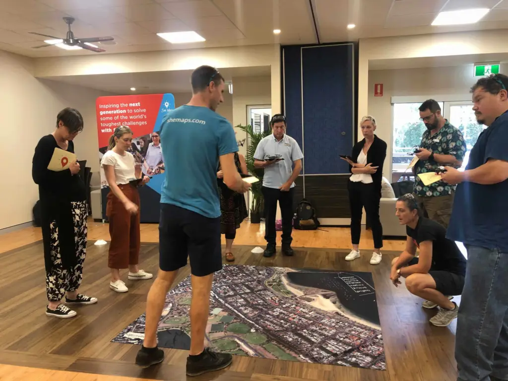 she maps stem teacher drone training