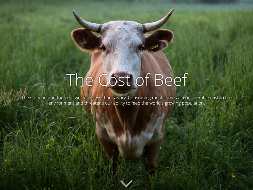 ArcGIS StoryMaps the cost of beef esri storymaps