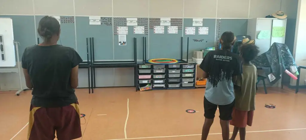 indigenous drone trainees