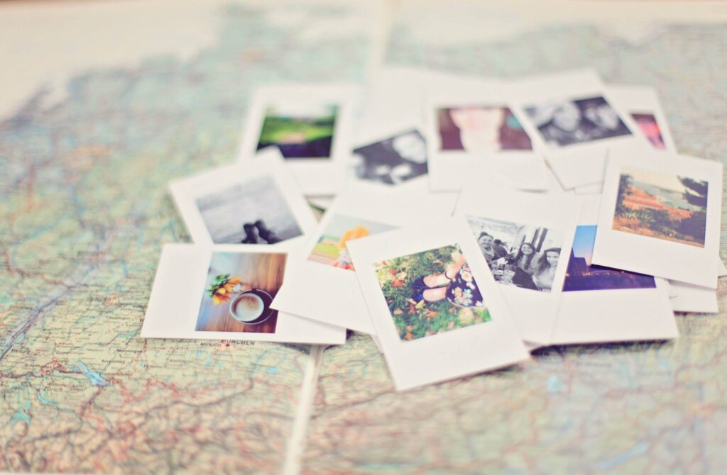 map with photographs pexels leah kelley