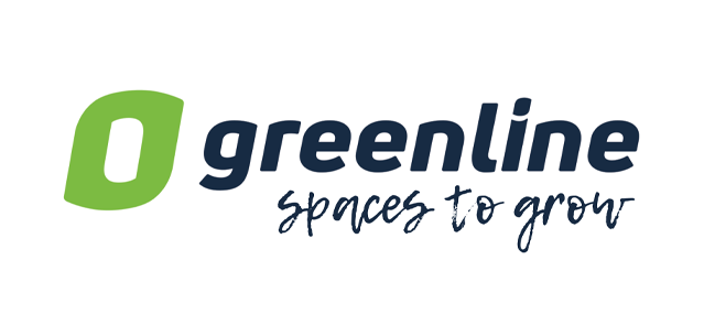 Greenline logo she maps partner