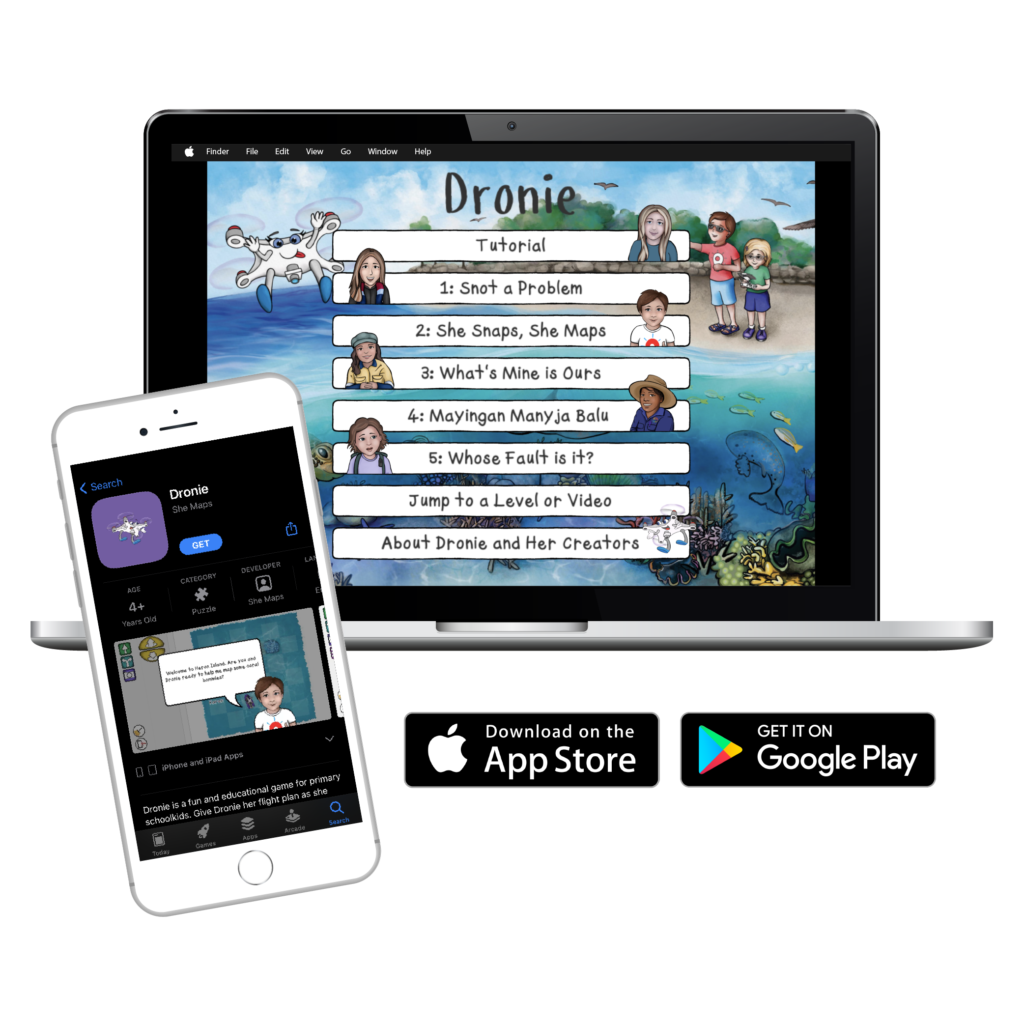 p&d dronie mobile & desktop app