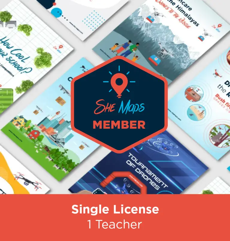 she maps membership single license (1 teacher)