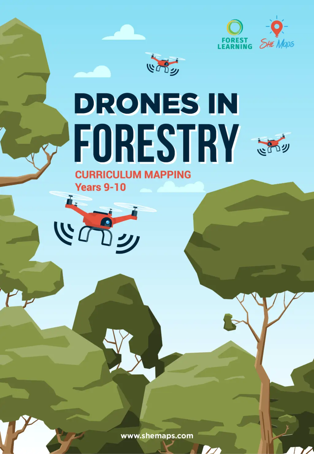 drones in forestry curriculum mapping 9 10