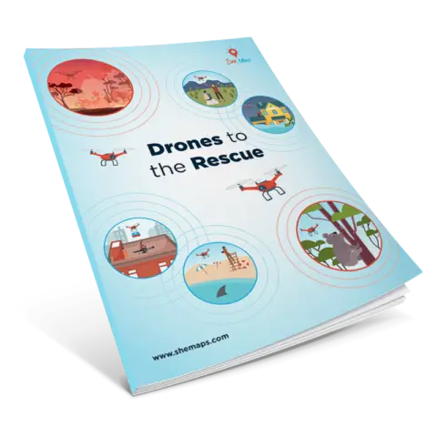 Teacher resources drones to the rescue bushfire