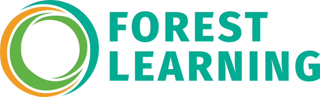 forest learning logo full color pantone uncoated