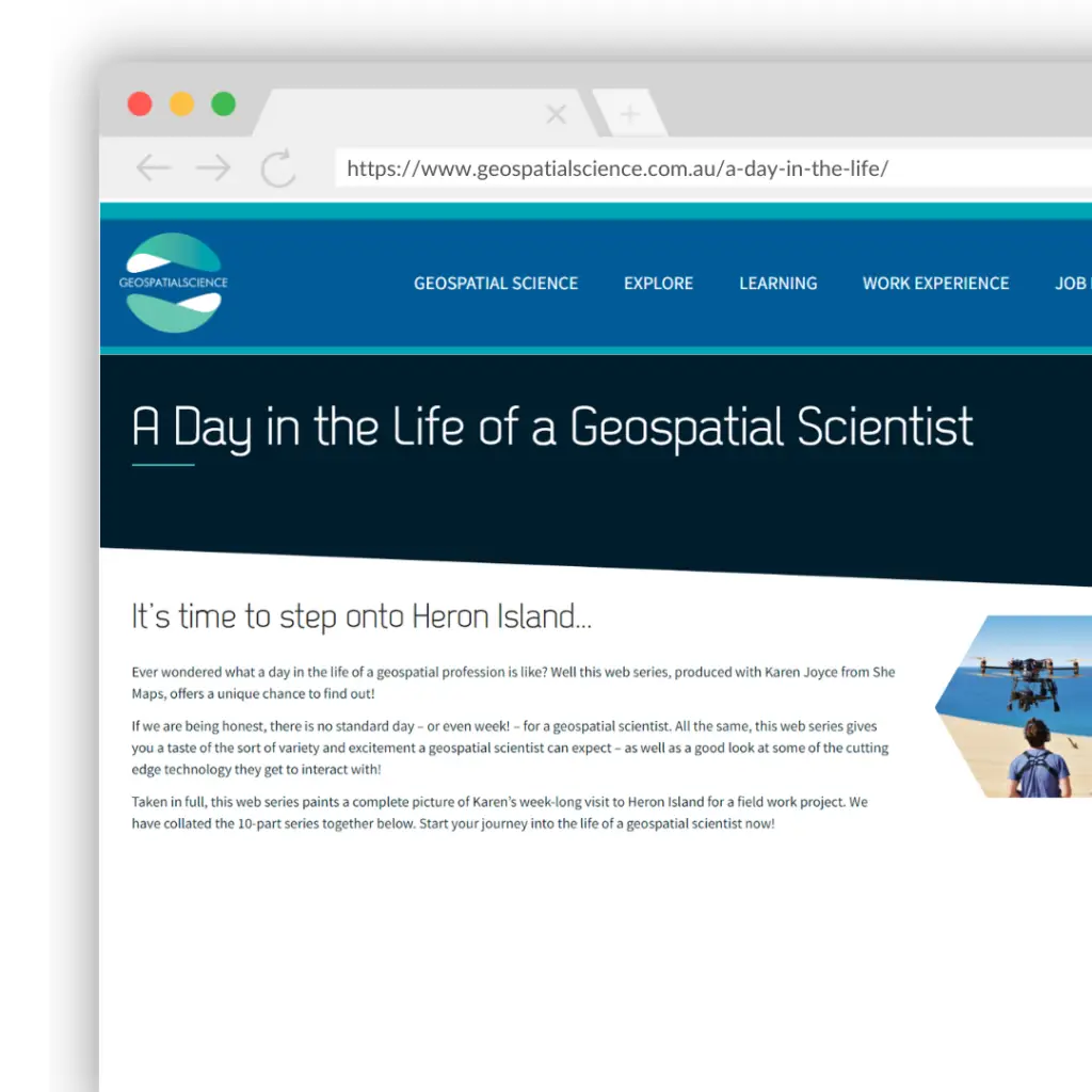 geospatial science a day in the life of a geospatial scientist