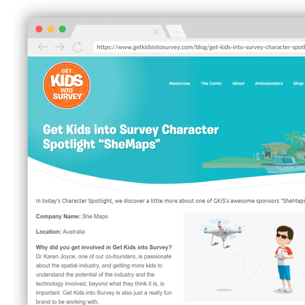 get kids into survey 20 july 2020