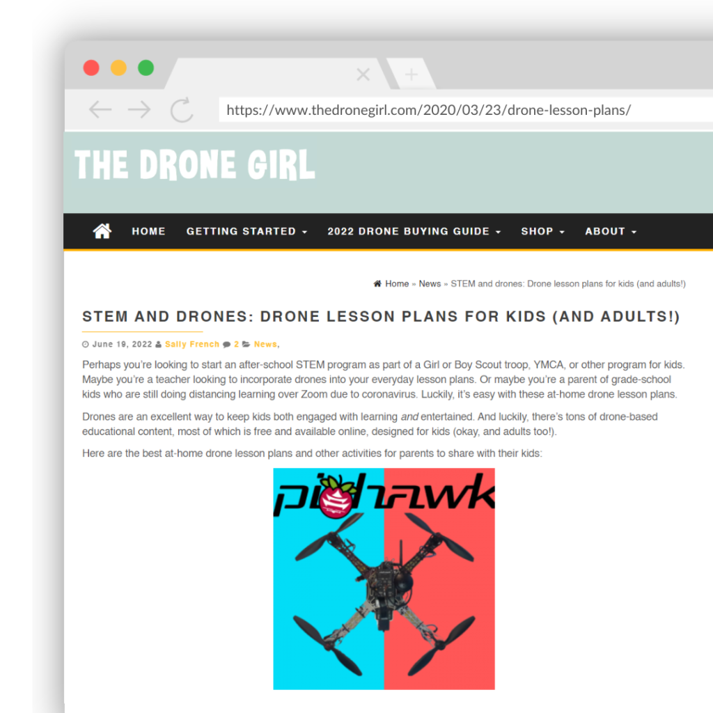 the drone girl 23 march 2020