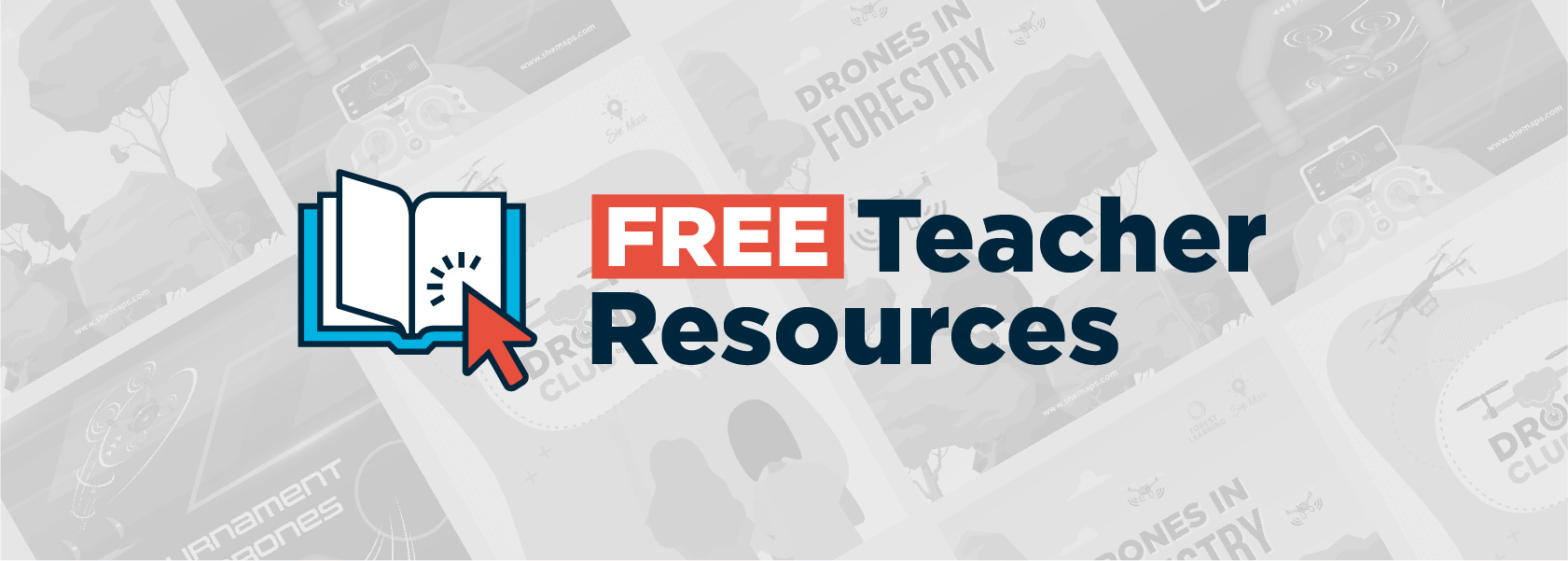 free teacher resources website banner