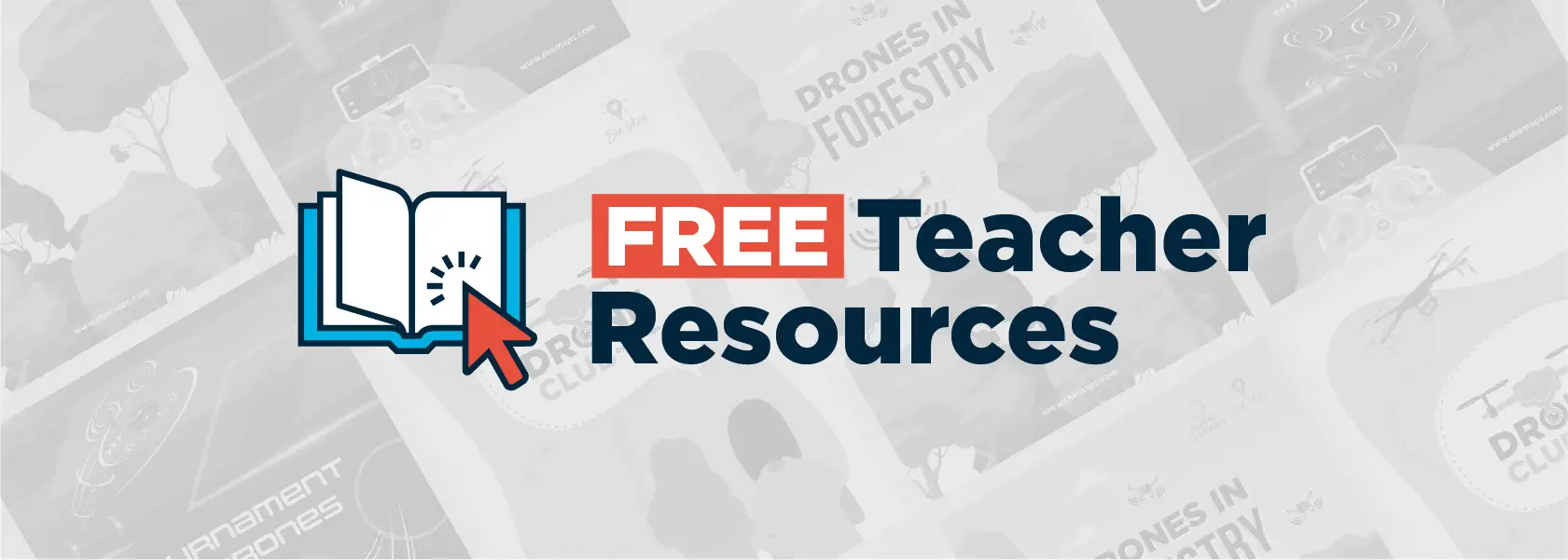 free teacher resources website banner