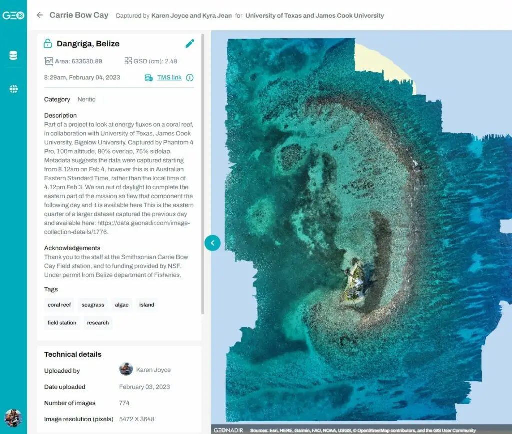 Geonadir cb dataset details