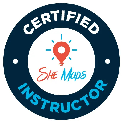 She Maps certified instructor