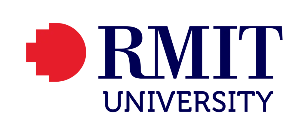 RMIT University Victoria logo she maps partner