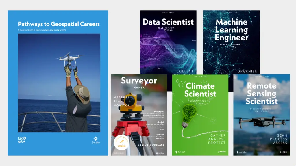geospatial careers guide & posters