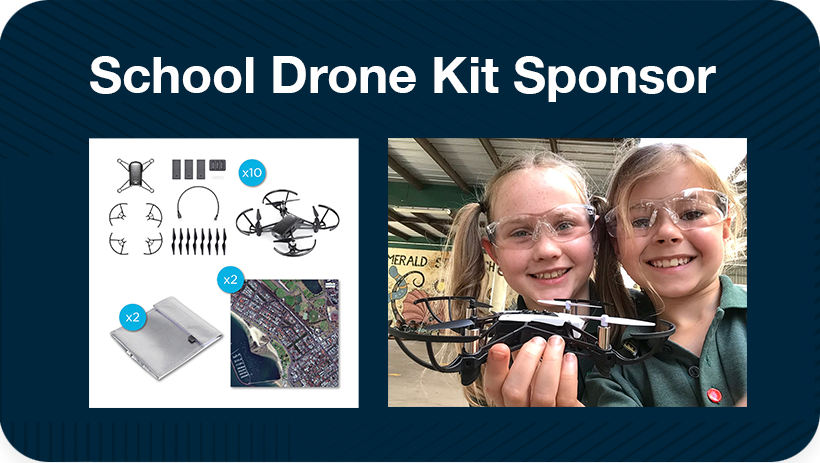 school drone kit sponsor