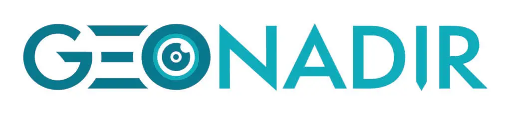 Geonadir logo with teal design