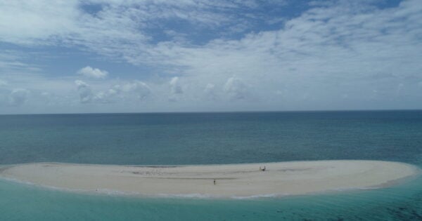 Emily Lazarus - remote sand island