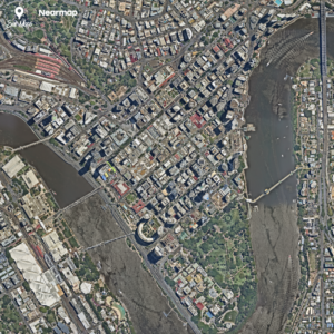 Aerial view of an urban landscape