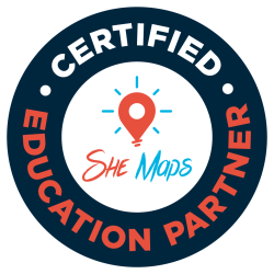 She Maps 2 certified education partner