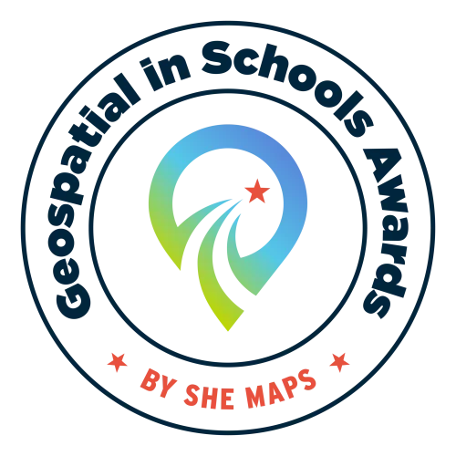 Geospatial in Schools Awards logo