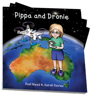 children STEM book "Pippa and Dronie"