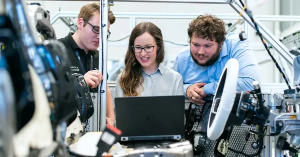 She Maps engineers working
