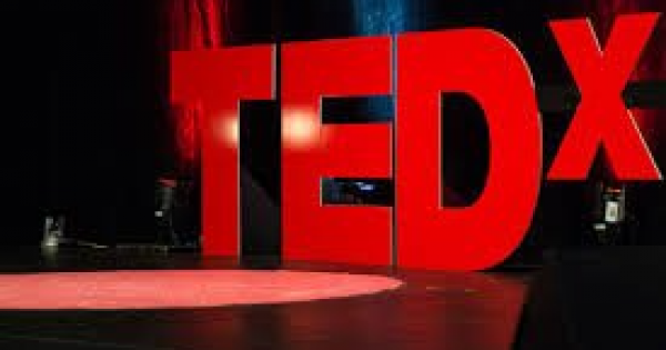 TED X letters and stage