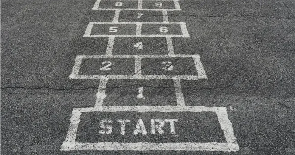 She Maps hopscotch