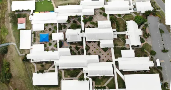 Annandale State School aerial photo